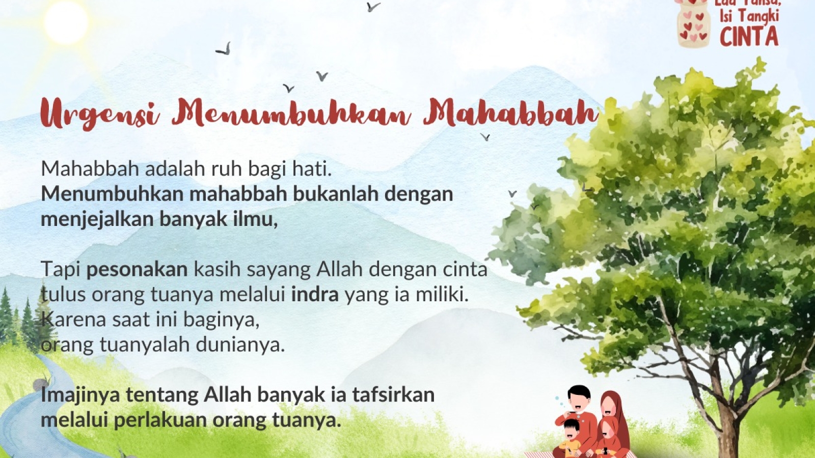 14 | Urgensi Menumbuhkan Mahabbah