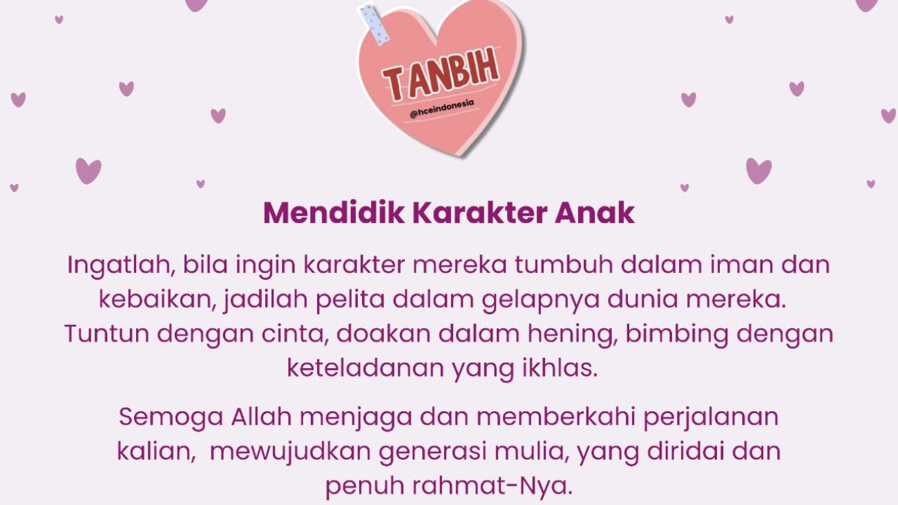 MENDIDIK KARAKTER ANAK