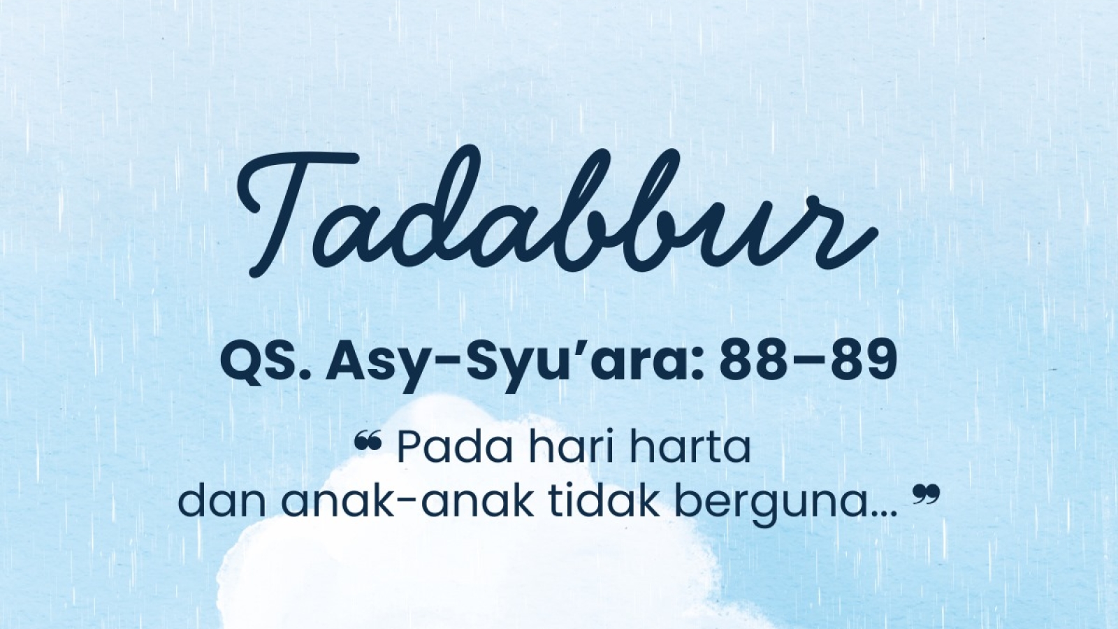 25 | Hati yang Bersih