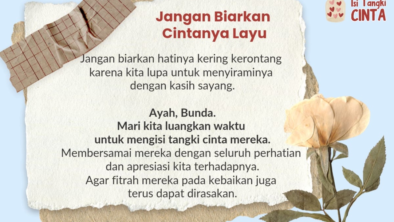 26 | Jangan Biarkan Cintanya Layu