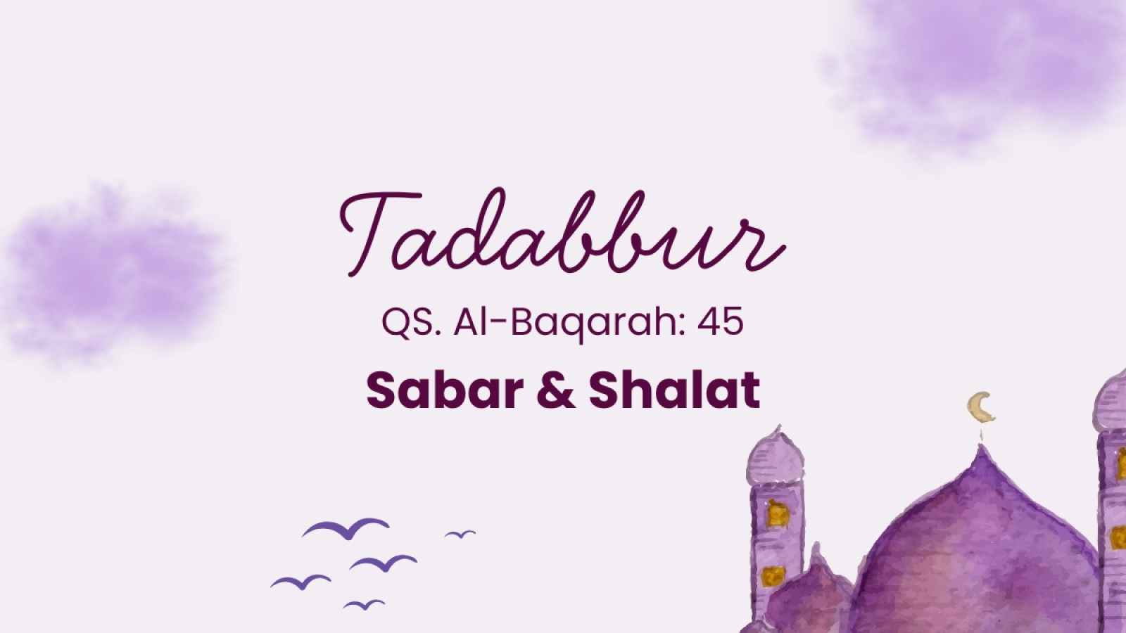 Sabar dan Shalat