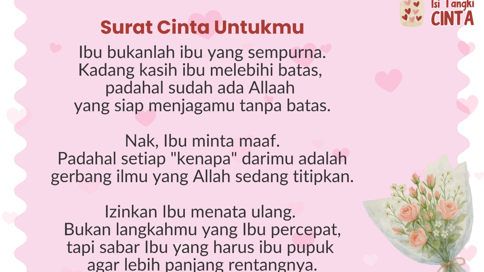 Surat Cinta untukmu