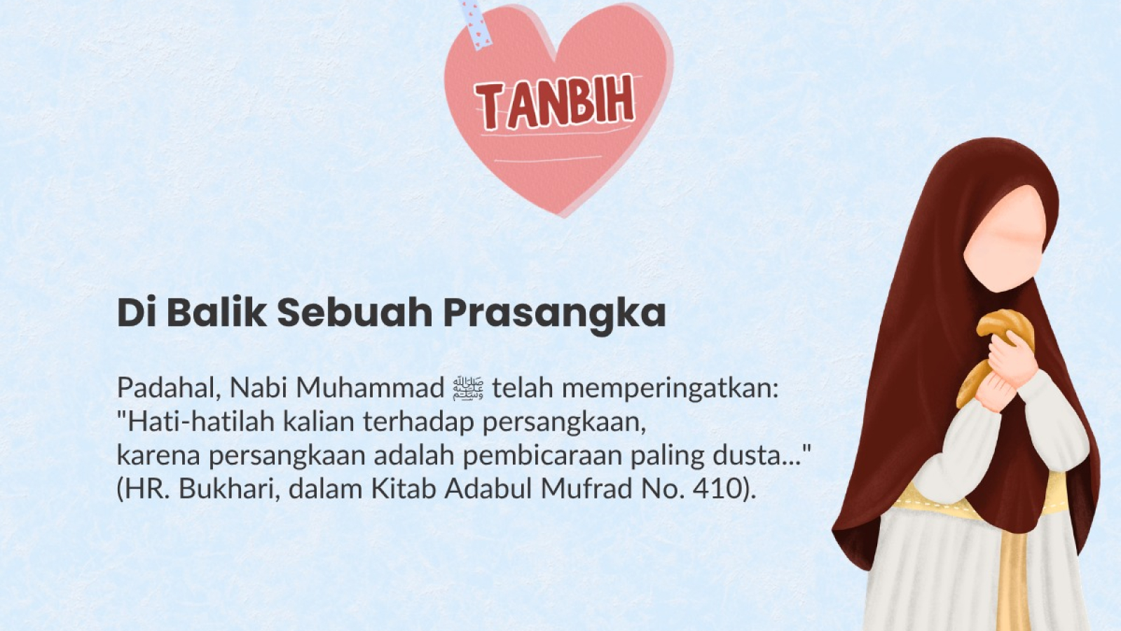 Dibalik Sebuah Prasangka