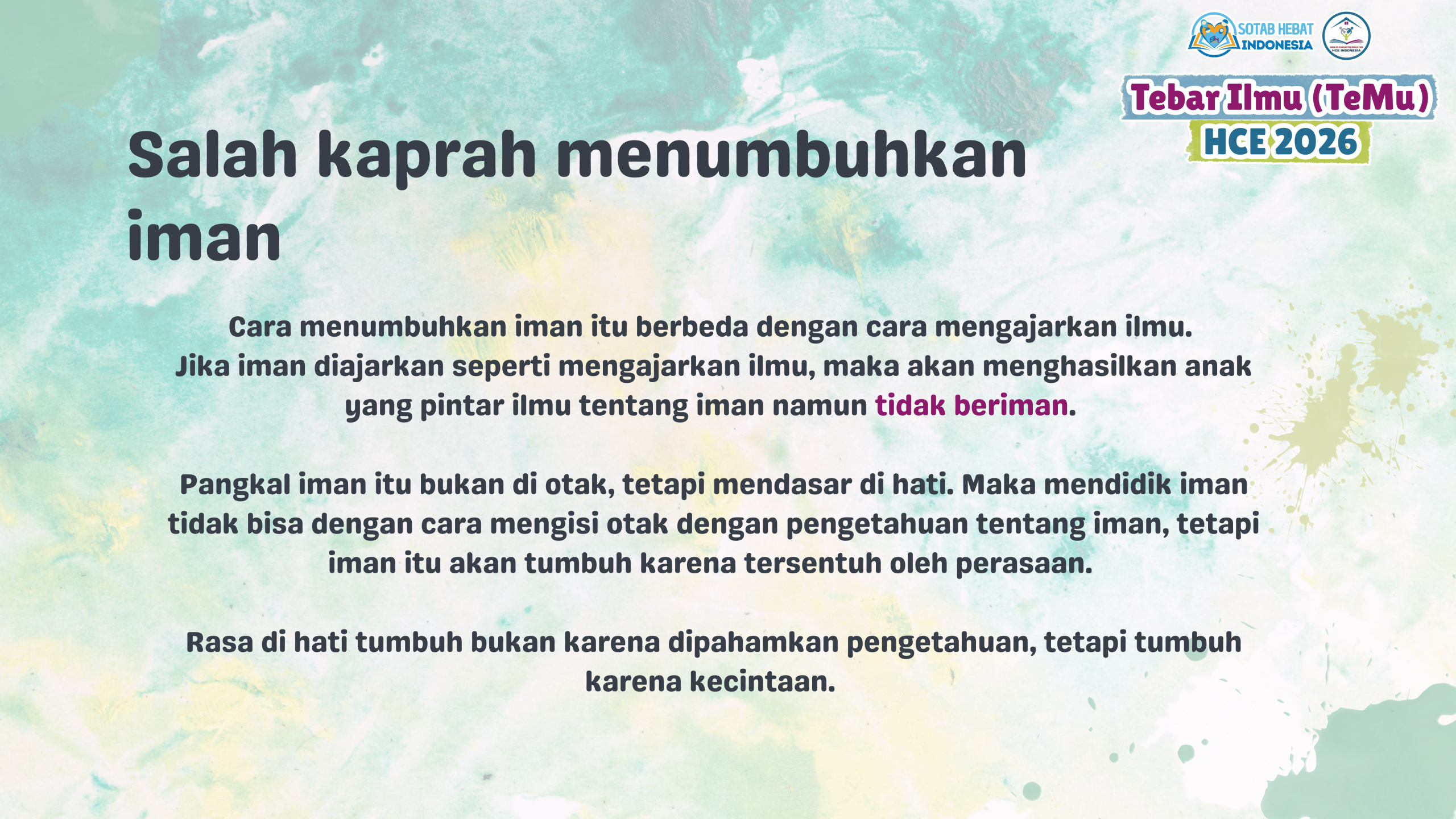 salah kaprah sesi 7