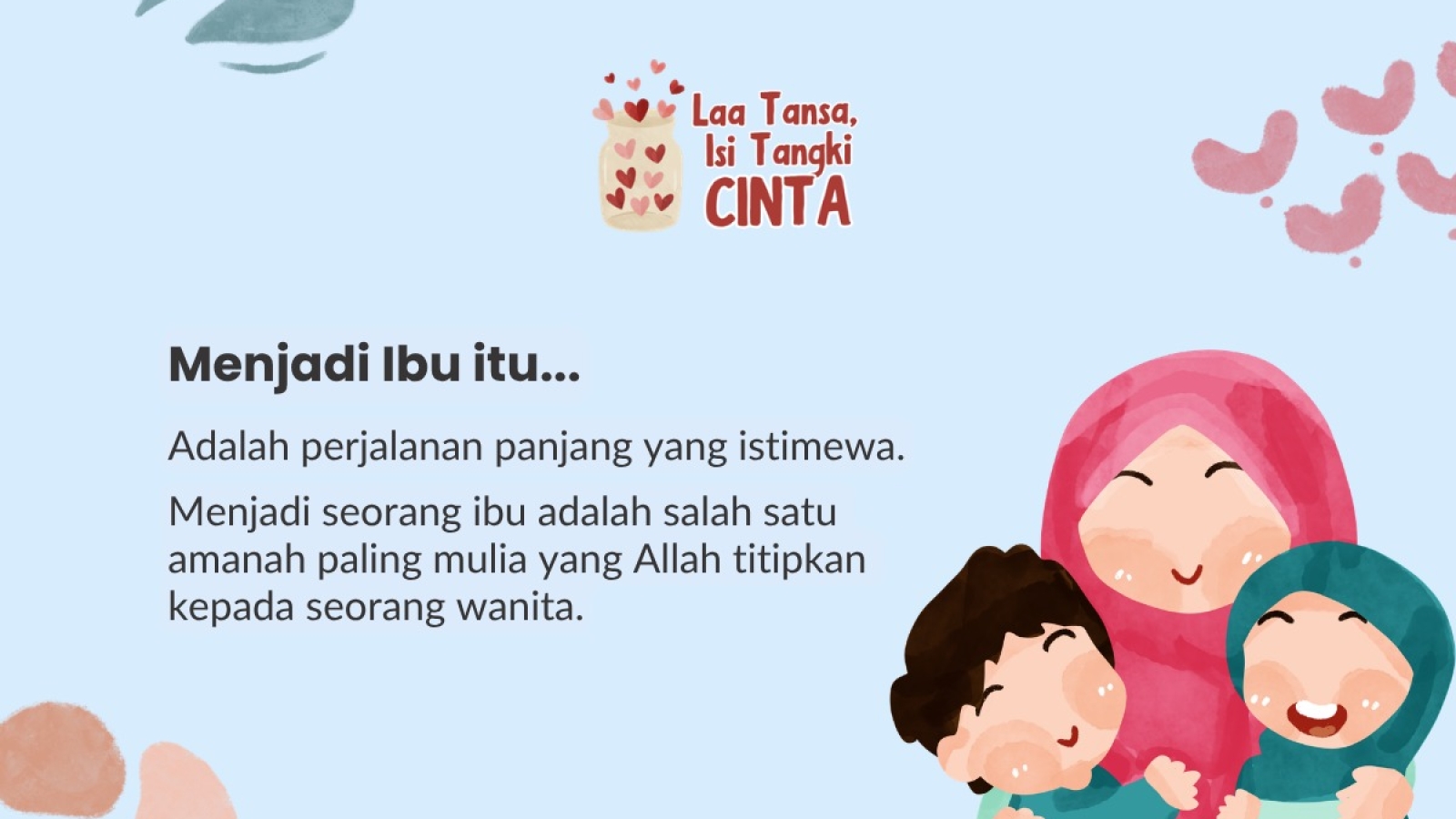 Menjadi ibu itu...