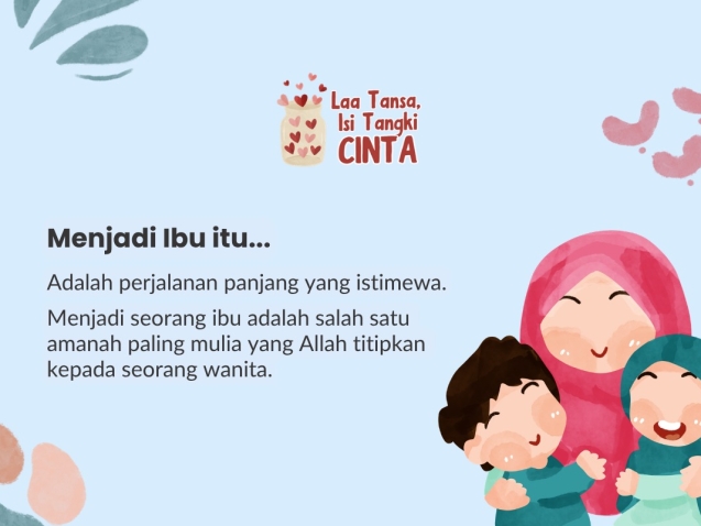 Menjadi ibu itu...
