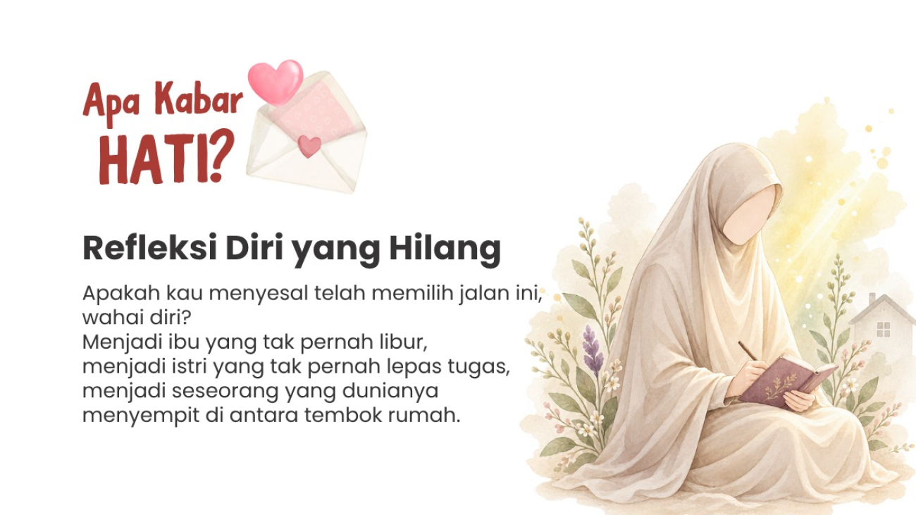 Refleksi diri yang hilang