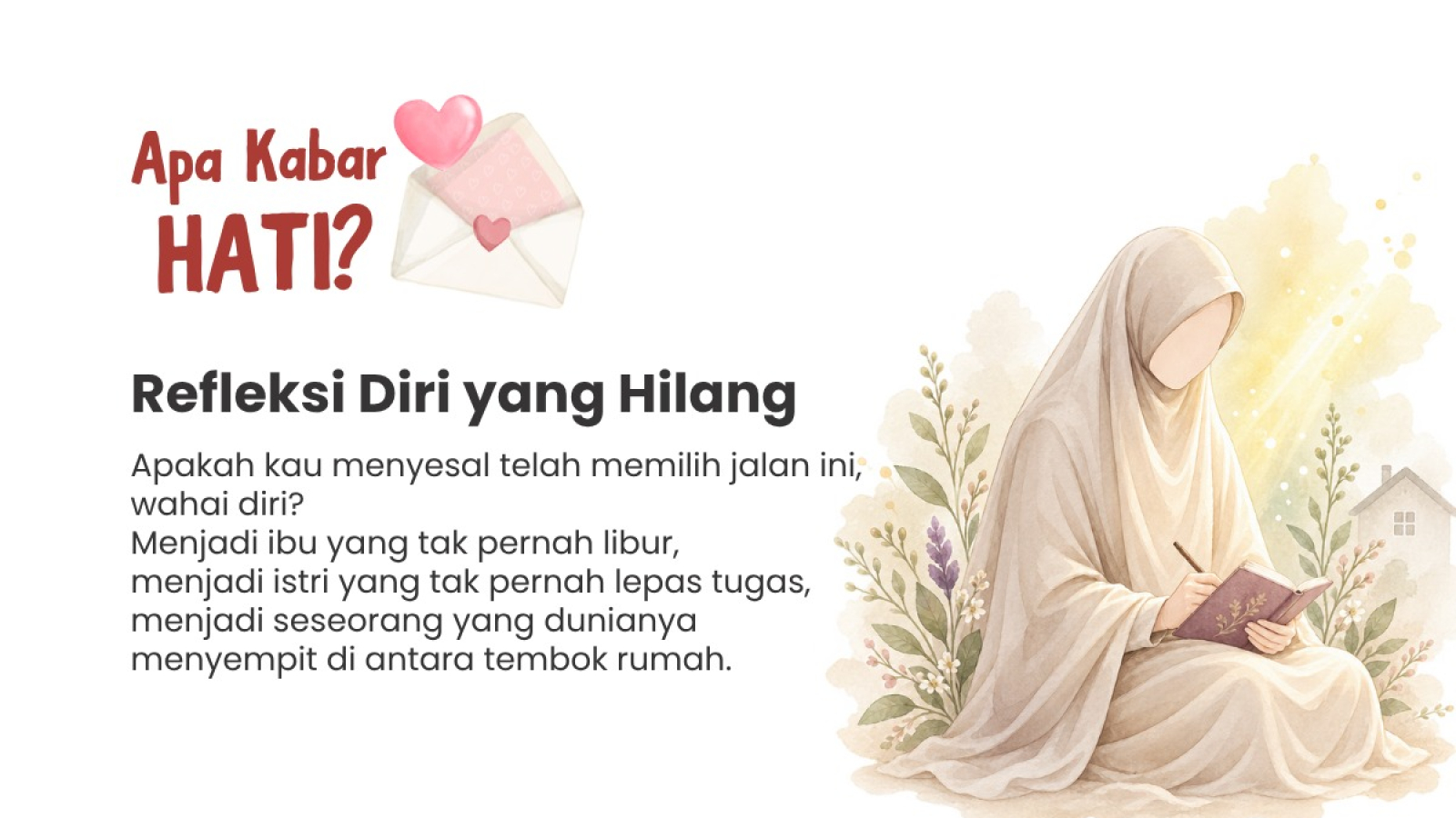 Refleksi diri yang hilang