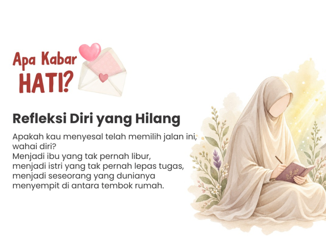 Refleksi diri yang hilang