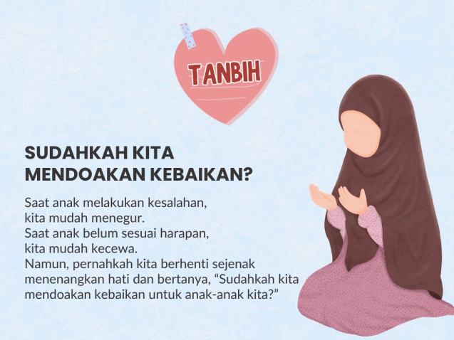 SUDAHKAH KITA MENDOAKAN KEBAIKAN?