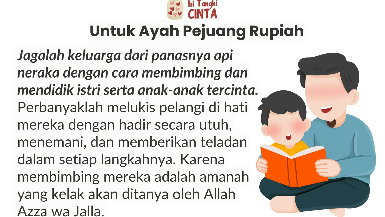 UNTUK AYAH PEJUANG RUPIAH