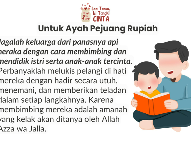 UNTUK AYAH PEJUANG RUPIAH